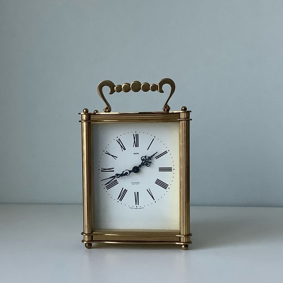 Vintage Smith’s Sectronic brass carriage clock - Picture 1 of 7